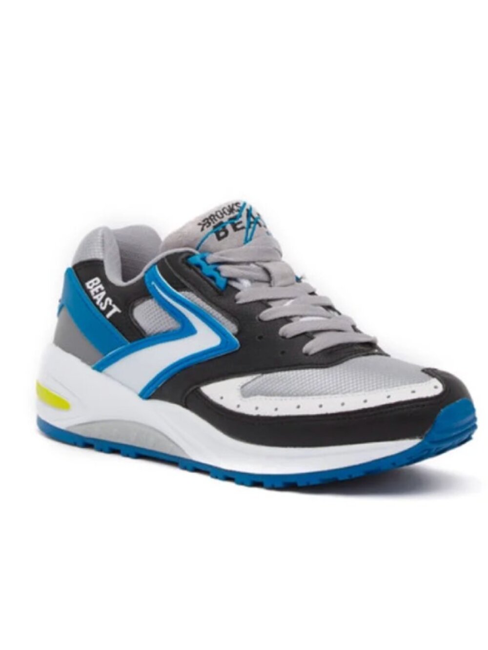 Brooks Beast 1 Snorkel Blue Retro Sneakers NWT Men's 8.5 stability walking shoes